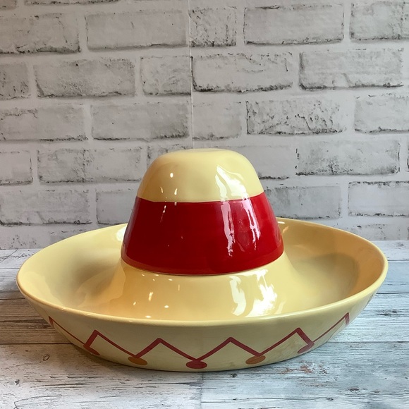 Rae Dunn Sombrero Chip & Dip Platter - Picture 4 of 4
